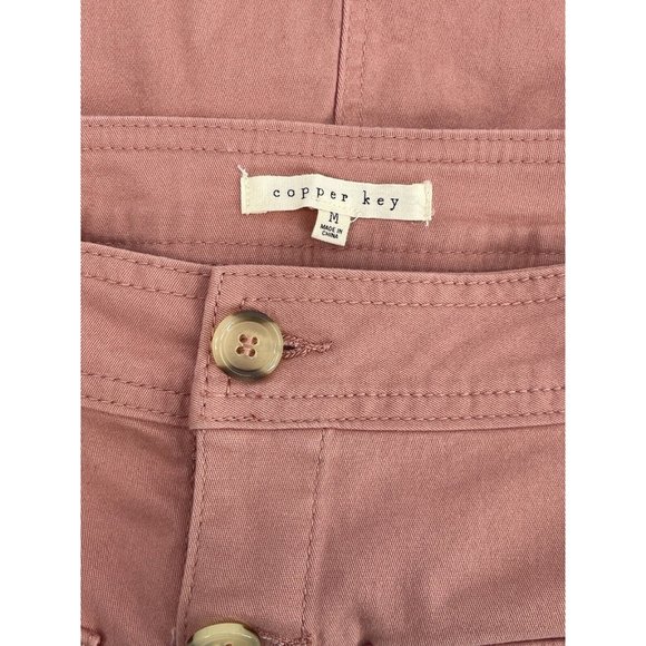 NWTs A-Line Utility Mini Skirt Size M Juniors Dillards Copper Key - Picture 12 of 12